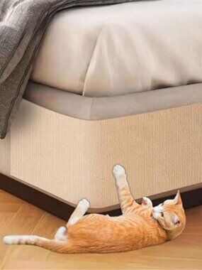 Cat Scratch Furniture Protector Felt Mat Adhesive Anti Scratch Couch Wall Guard